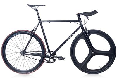 Quella Stealth Zwart MK2 Fiets Quella Stealth Zwart MK2 Fiets