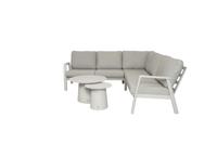 Qopps Okios loungebank 2-2 met 2x Okios koffietafeltjes