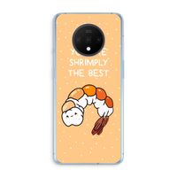 You're Shrimply The Best: OnePlus 7T Transparant Hoesje