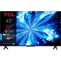 TCL 43PF650 - 43" LED-tv (108 cm) - 4K UHD 3840x2160 - HDR10 - Smart-tv - 3xHDMI 2.1 - WiFi TCL 43PF650 - 43" LED-tv (108 cm) - 4K UHD 3840x2160 - HDR10 - Smart-tv - 3xHDMI 2.1 - WiFi