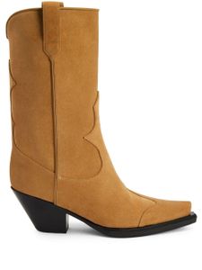 Giuseppe Zanotti bottines Thyra 55 mm d'inspiration western - Marron