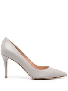 Gianvito Rossi escarpins en cuir 90 mm - Gris