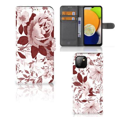 Hoesje Samsung Galaxy A03 Watercolor Flowers