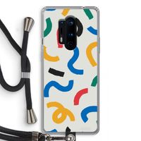 Illustratieve pop 2: OnePlus 8 Pro Transparant Hoesje met koord