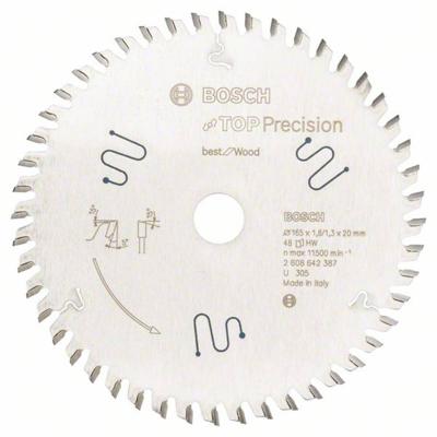 Bosch Accessories Top Precision Best for Multi Material 2608642387 Cirkelzaagblad 165 x 20 x 1.3 mm Aantal tanden: 56 1 stuk(s)