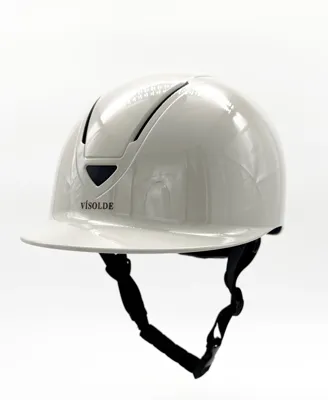 Visolde Paardrijcap champagne maat:s-m
