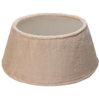 Kerstboomrok - beige - D55 x H23 cm - nepbont polyester - rok voor kerstboom 180-210 cm Kerstboomrok - beige - D55 x H23 cm - nepbont polyester - rok voor kerstboom 180-210 cm