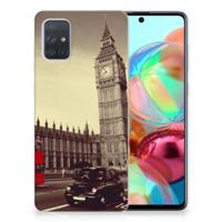Samsung Galaxy A71 | Silliconen Back Cover | Londen