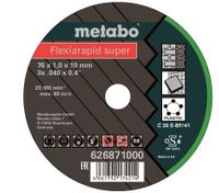 Metabo Doorslijpschijven | 5 Stuks | "Flexiarapid Super" | Universeel - 626871000