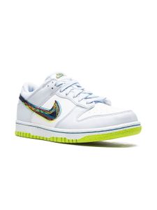 Nike Kids baskets Dunk '3D Swoosh' - Blanc