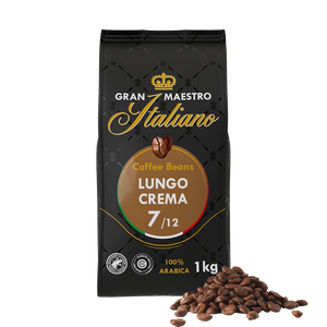 Gran Maestro Italiano - koffiebonen - Lungo Crema