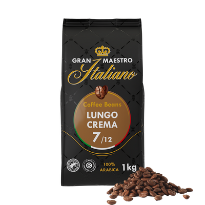 Gran Maestro Italiano Lungo Crema - Koffiebonen 1 KG