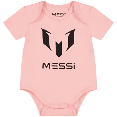 Vingino x Messi Jasi Bodysuit Baby Roze - Maat 12-18 Maanden - Kleur: Roze | Soccerfanshop