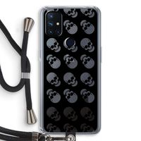 Musketon Skulls: OnePlus Nord N10 5G Transparant Hoesje met koord Musketon Skulls: OnePlus Nord N10 5G Transparant Hoesje met koord