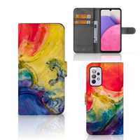 Hoesje Samsung Galaxy A33 5G Watercolor Dark