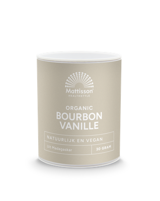 Mattisson HealthStyle Organic Bourbon Vanille Poeder