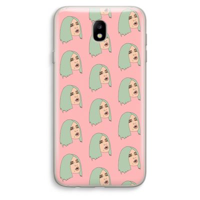 King Kylie: Samsung Galaxy J7 (2017) Transparant Hoesje