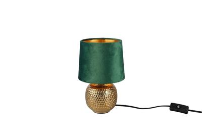 Trio SchemerlampjeSophia keramiek goud met groen - R50821015
