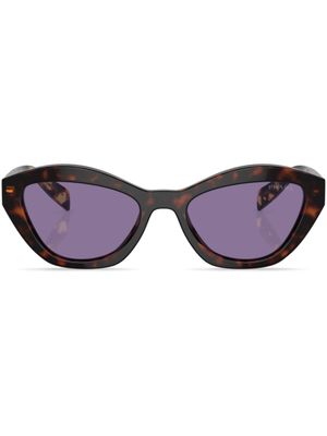 Prada Eyewear lunettes de soleil à monture papillon - Vert