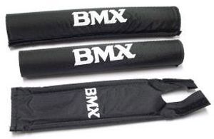 Pad set BMX compleet zwart
