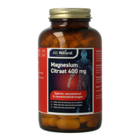 All Natural Magnesium citraat 400mg 120 Tabletten