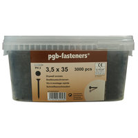 pgb-Europe PGB-FASTENERS | Snelbouwschr. 3,5x25 gefosf/Em 4000 | 4000 st GP70GP035025