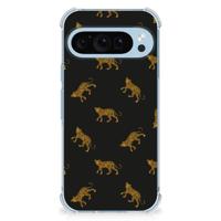 Case Anti-shock voor Google Pixel 9 | 9 Pro Leopards