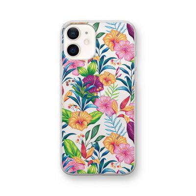 Tropisch 2: iPhone 12 Transparant Hoesje