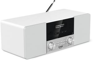 TechniSat DIGITRADIO 3 Persoonlijk Analoog & digitaal Roestvrijstaal, Wit
