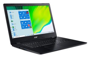 Acer Aspire 3 A317-52-551W Notebook 43,9 cm (17.3") 1600 x 900 Pixels Intel® 10de generatie Core™ i5 8 GB DDR4-SDRAM 256 GB SSD Wi-Fi 5 (802.11ac) Windows 10 Home Zwart