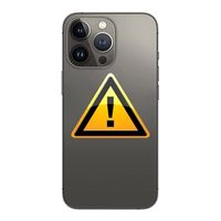 iPhone 13 Pro Max Batterij Cover Reparatie - incl. frame - Zwart - thumbnail