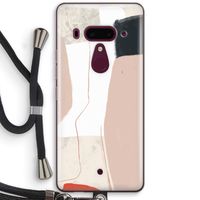 Lava: HTC U12+ Transparant Hoesje met koord