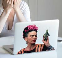 Laptop sticker Frida kahlo realistisch - thumbnail