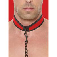 Ouch! by Shots Neoprene Collar with Leash