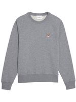 Maison Kitsuné sweat à patch brodé - Gris