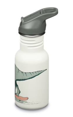 Klean Kanteen Kinder Drinkfles Classic Narrow - 355ml - Dino Skate