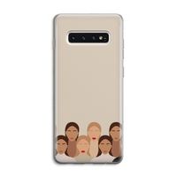 Girls girls girls: Samsung Galaxy S10 4G Transparant Hoesje