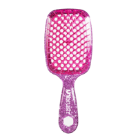 UNbrush Detangling Hair Brush Glitter - Rose Quartz Pink