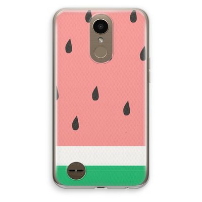 Watermeloen: LG K10 (2017) Transparant Hoesje