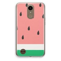 Watermeloen: LG K10 (2017) Transparant Hoesje