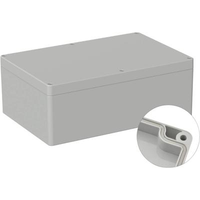 TRU COMPONENTS TC-9065688 Industriële behuizing 240.3 x 160.3 x 90 ABS Grijs-wit (RAL 7035) 1 stuk(s)