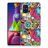Samsung Galaxy M51 | Sillicone Back Cover | Punk Rock