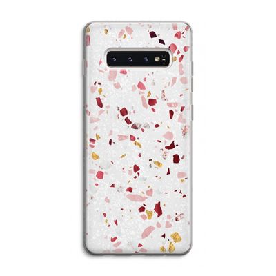 Terrazzo N°9: Samsung Galaxy S10 4G Transparant Hoesje