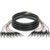 Klotz SC08JJ06 8-kanaals gebalanceerde jackkabelset 6 meter