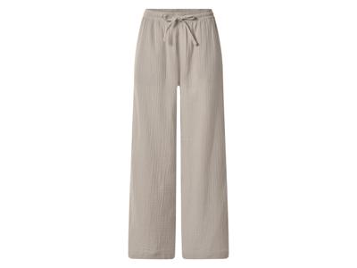 esmara Mousseline dames broek (Beige, L (44/46))
