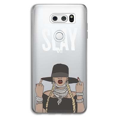 Slay All Day: LG V30 Transparant Hoesje