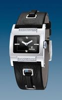 Horlogeband Festina F16325-4 / F16325-5 Leder Zwart 24mm