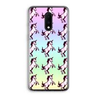 Musketon Unicorn: OnePlus 7 Transparant Hoesje