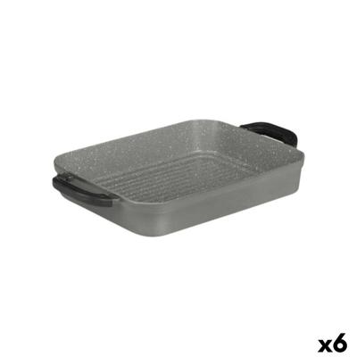 Barbecue Kinvara Wit Rood Grijs Siliconen Aluminium 32 x 25 cm