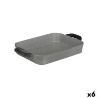 Barbecue Kinvara Wit Rood Grijs Siliconen Aluminium 32 x 25 cm